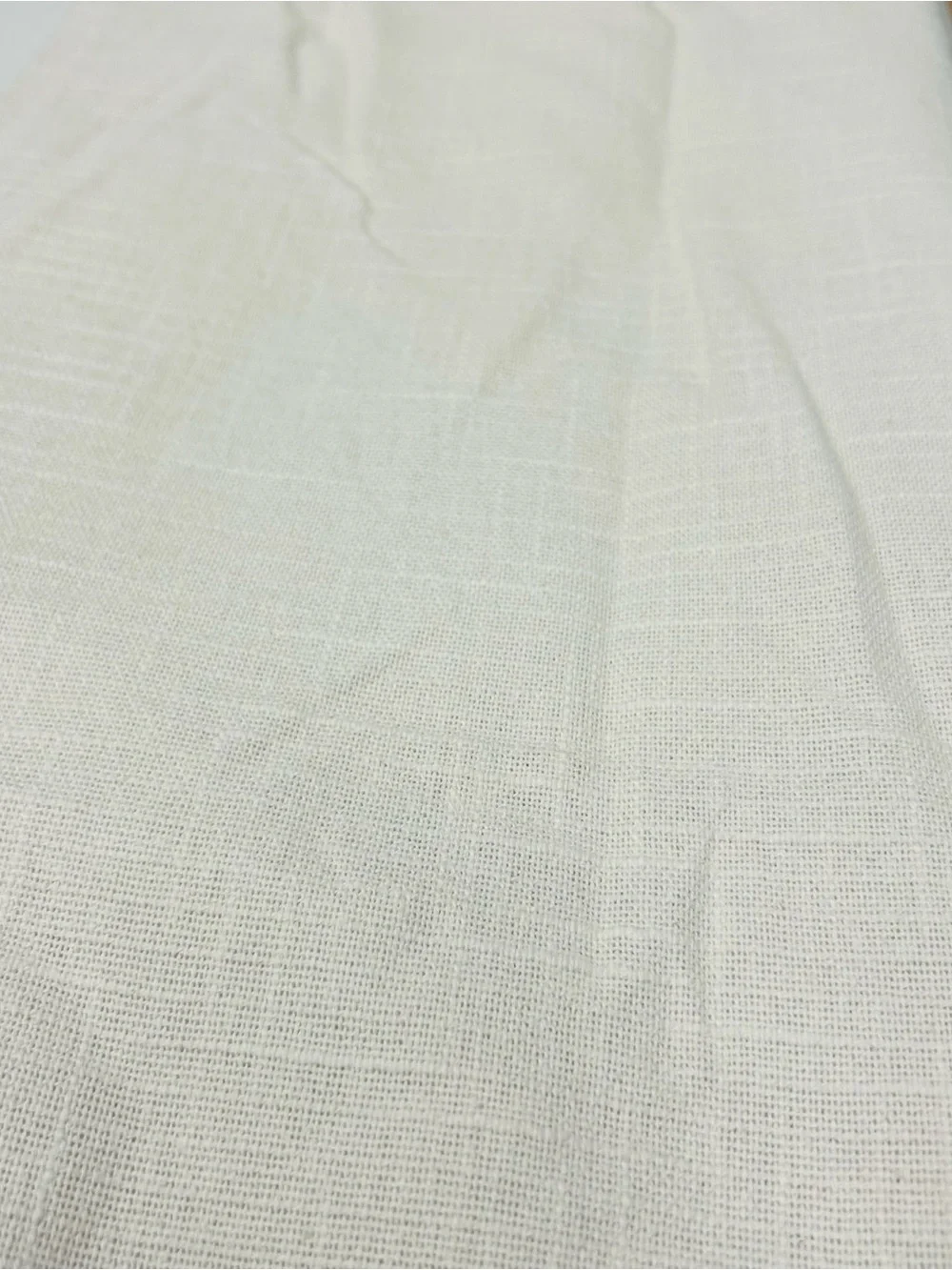 QUINCE Set Of 2 48x96 Cotton Slub Room Darkening Curtains Natural 9940
